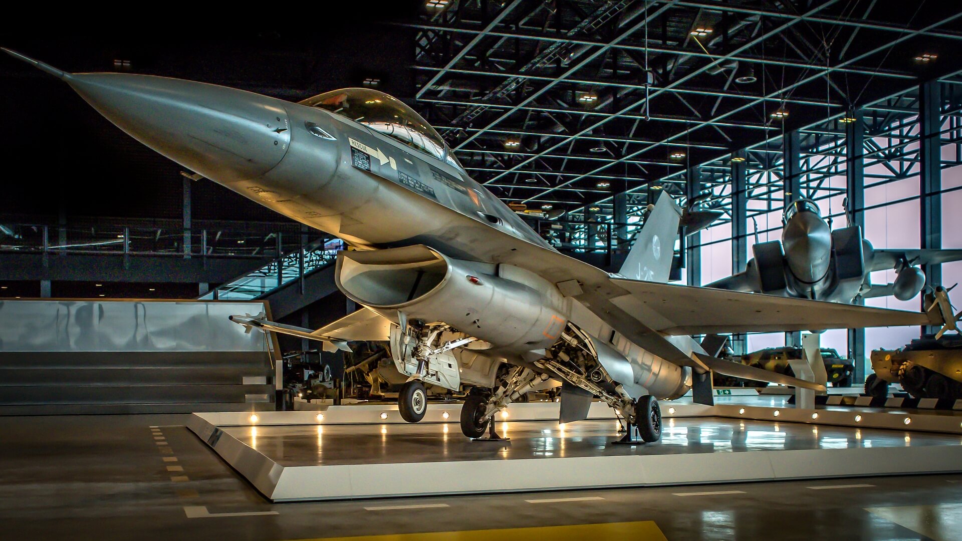 AtaTech_Nationaal-Militair-Museum-objectverlichting